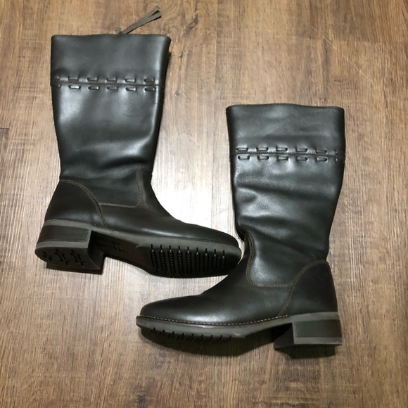 L.L. Bean Shoes - L.L. Bean Brown Riding Tall Boots Women’s Sz 8M